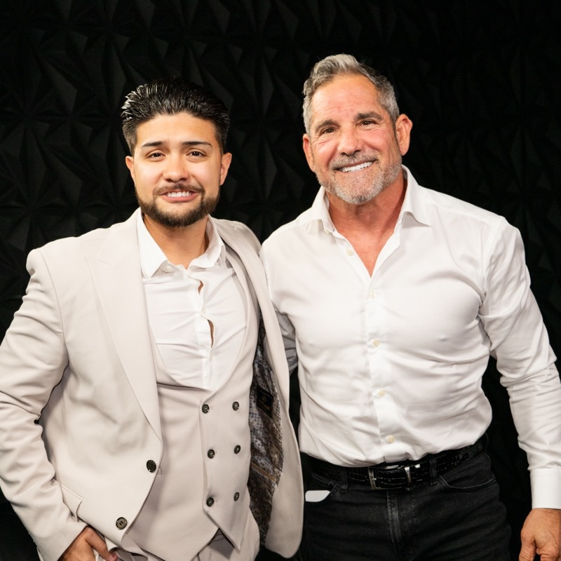 Tim Sanchez-Vega with Grant Cardone