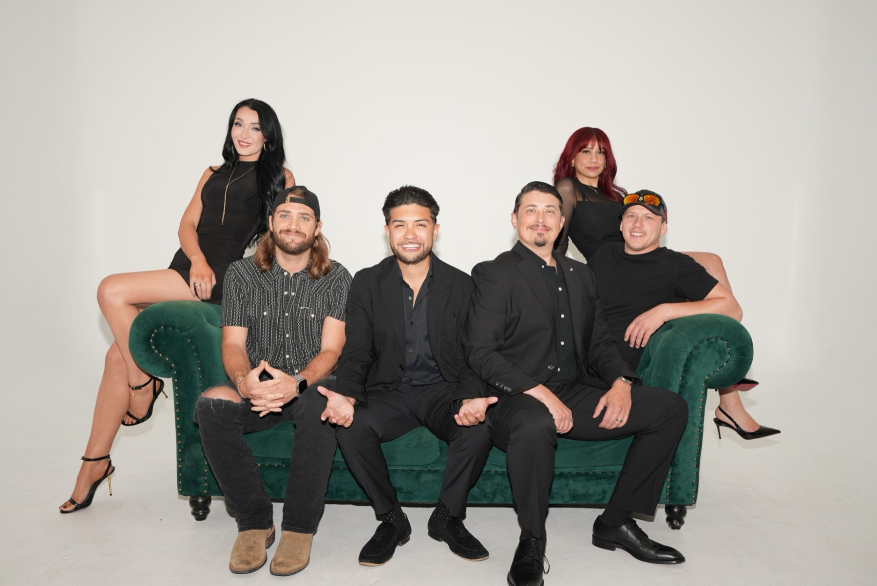 Tim Sanchez-Vega with creators Shop House works with